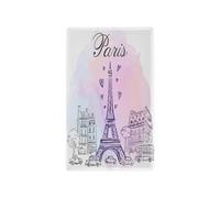 Zhirexin Decorator Wall Plate,Eiffel Tower Switch Plate Outlet Cover Standard Size Receptacle Wallplate 2.76x4.53in-Duplex Outlets