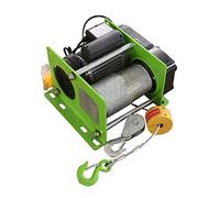 ZHIRUI Generic 400KG 30M Micro Electric Winch - 220V Wire Rope Electric Hoist with Wireless Remote Control for Multi-Function Small Winch