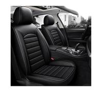ZHISHIGUO 5 Seats Full Set Car Seat Covers For Audi Q3 SUV Q3 Sportback 2000-2024, All-Weather Use Car Seat Covers, Waterproof Breathable Pu Leather Full Set Car Seat Covers(Schwarz)