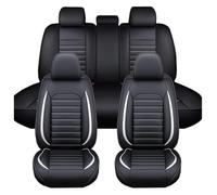 ZHISHIGUO Car Seat Covers for VW Beetle Cabriolet 2011-2019, Front and Rear Waterproof Car Seat PU Leather Protectors, Airbag Compatible, Comfortable 5 Seat(White)