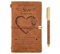 Zhitongda Letters To My Son In Heaven Grief Journal,Memorial Gifts For Loss Of Son,Unique Farewell Sympathy Best Bereavement Sorry For Your Loss Gifts, In Memory Of Son Women Emotional Support