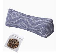 ZHIWEIKJ Travel Pillow, Buckwheat Neck Roll Pillow For Traveling, Provide Head Neck Support Rest, Soft Washable Pillowcover (Color : Blue)