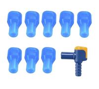 Zhixan 9-Pack Silicone Mouthpiece & Bite Valve Replacement Set, Fits CamelBak/Zak/Platypus Hydration Bladder & Water Bottles, Leakproof Food-Grade Silicone, Universal Fit