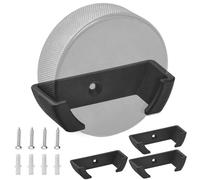 ZHIXING Hockey Puck Wall Mount Display (4 Pack) Hockey Puck Wall Rack Holder Brackets for Collectible Pucks & Game Winning Pucks, Wall-Mountable, Holder for all Hockey Pucks