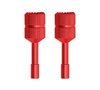 Zhixteu Extended Joystick Compatible for DJI Mini 3 Pro, Aluminum Alloy Rocker Controller for Mini 3 Pro Remote Control with Display (Red)