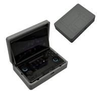 Zhixteu Magnetic Absorption Case for Ayn Thor, Storage Bag Portable Travel Protective Case Splash-Proof Game Console Handheld Organizer Shell (Grey)