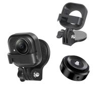 Zhixteu Magnetic Mount for Insta360 GO Ultra, Quick Release Adapter, Action Camera Stand Expansion Fixed Holder Bracket Base (Backplate Base + Power Suction Cup)