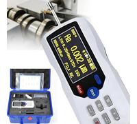 ZHIXUMM Roughness Tester Meter, Handheld Digital Profilometer, Digital Gauge, Precision 0.001μM, 160μM Range,100 Data Storage, 2 Charging Methods,For Industrial Measurement