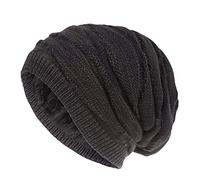 Zhiyao Beanie Hat Women's Men's Winter Knitted Hat Warm Soft Jersey Hat Winter Hats Knit Hat for Jogging Camping Gifts for Men Women, navy, One Size Fits All