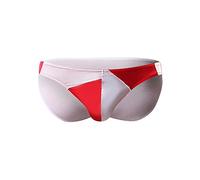 Zhiyao Men's Briefs, Pack of 3, Men's Cotton, Comfortable Briefs, Underwear, Soft and Ideal Fit Trunks, White, M
