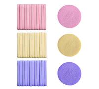 ZHIYE 36 Pcs Compressed Face Cleansing Sponges - Facial Washing Sponges for Makeup Removal & Exfoliating SPA Massage