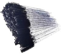 ZHIYE 50 pcs Eyelash Mascara Brushes, Wands Applicator Eyebrow Brush Makeup Kit, Eyebrow Castor Oil Brush Makeup Tool