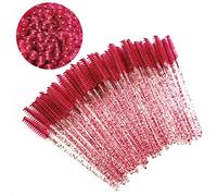 ZHIYE 50 pcs Eyelash Mascara Brushes, Wands Applicator Eyebrow Brush Makeup Kit, Eyebrow Castor Oil Brush Makeup Tool