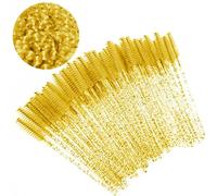 ZHIYE 50 pcs Eyelash Mascara Brushes, Wands Applicator Eyebrow Brush Makeup Kit, Eyebrow Castor Oil Brush Makeup Tool
