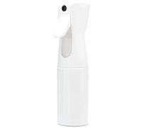 ZHIYE Hair Spray Bottle, Continuous Water Mister Spray Bottle Empty, Aerosol Fine Mist Curly Hair Spray Bottle for Taming Hair in Morning, Hairstyling, Plants, Pets, Cleaning-6.8oz/200ml (White)