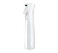 ZHIYE Hair Spray Bottle, Continuous Water Mister Spray Bottle Empty, Aerosol Fine Mist Curly Hair Spray Bottle for Taming Hair in Morning, Hairstyling, Plants, Pets, Cleaning-10.2oz/300ml (White)