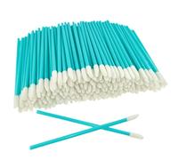 ZHIYE Lip Brushes, 200Pcs Blue Lip Brushes Make Up Brush Lipstick Lip Gloss Wands Applicator Tool Makeup Beauty Tool Kits