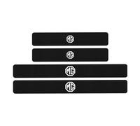 ZHIYONGSHUN 4 Pcs Car Door Sill Protector for MG MG4 EV XPower 2023 2024, Car Door Sill Protector Strips Auto Threshold Non-Slip Entry Guard Trim,White