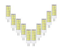 ZHIYUE 10 Pack G4 7W LED Bulb Equivalent Halogen Bulbs 70W G4 700LM Energy Saving Light Bulbs G4 Socket Led Lamp AC 220-240V Non Dimmable Cool White 6000K G4 Capsule Bulb