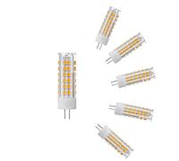 ZHIYUE 6 Pack G4 7W LED Bulb Equivalent Halogen Bulbs 70W G4 700LM Energy Saving Light Bulbs G4 Socket Led Lamp AC 220-240V Non Dimmable Warm White 3000K G4 Capsule Bulb