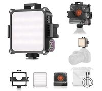 ZHIYUN FIVERAY M20 [Official] 20W LED Video Light, 4500mAh Rechargeable Camera Light, TLCI 97+, 2010Lux, 2700K-6500K Dimmable with 10 Lighting Effects, Extension Bracket for Photography Live Streaming