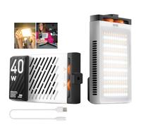 ZHIYUN Fiveray M40 Video Light, 40W /14000 Lux Portable Camera Light, 2700-6200K, 320g LED Panel DSLR Photography Lighting
