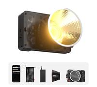 ZHIYUN MOLUS X100 Bi-Color Standard 100W Video Light [Official] V2 Upgraded Version Professional Photography Lighting Portable Continuous Output Lighting 2700K~6500K CRI≥95 TLCI≥97 for Youtube TT