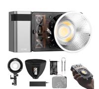 Zhiyun Molus X100 Pro V2 Upgraded Version 100W Cob Led Video Light Bi-Color Video Light With With Bluetooth App Control Continuous Lighting,Cri 95+ Tlci 97+, 2700K-6500K