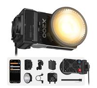 ZHIYUN MOLUS X200 Bi-Color COMBO 200W Video Light [Official] Handheld Professional Photography Lighting Portable Continuous Output Lighting Bowens Mount 2700K~6500K CRI≥95 TLCI≥97 Only 800g Youtuber