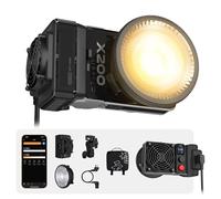 ZHIYUN MOLUS X200 Bi-Color Standard 200W Video Light [Official] Handheld Continuous Output Lighting Portable Professional Photography Lighting Bowens Mount 2700K~6500K CRI≥95 TLCI≥97 Only 800g
