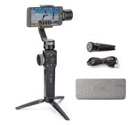 Zhiyun Smooth 4 Gimbal Stabilizer for Smartphone iPhone Android Cell Phone 3-Axis Handheld Gimbal for Vlogging YouTube Vlog TikTok Instagram Live Video Kit Support Cellphone 210g MAX