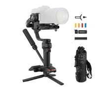 ZHIYUN Weebill 3 Combo [Official] Gimbal Stabilizer for DSLR & Mirrorless Camera with Sling Mode 2.0, Wrist Rest, Built-in Fill Light, Mic, Backpack, Tripod, Compatible with Sony Nikon Canon Fujifilm