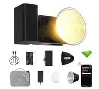 Zhiyun X60 Pro 60W LED Video Light, Bi-Color CCT 2700-6500K CRI≥95 TLCI≥97, APP Control Continuous Lighting for Photography, Studio Video Lighting, YouTube, Vlog, Live Stream, etc (ZY Mount)