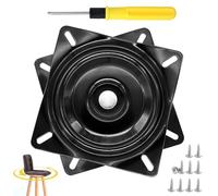 ZHIYUQL® Swivel Fitting 360° Rotatable Heavy Duty Swivel Bearing Swivel Plate 6 Inch Swivel Disc Ball Bearing Furniture Turntable for Display Shelf, Furniture Chairs, Tables, Bookshelves