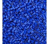 ZHIYUXI 2500Pcs Dark Blue Fuse Beads 5mm Iron Beads Melty Beads Hama Beads Kit for Halloween DIY Crafts, Jewelry Making, Bulk, School Crafts, Classroom DIY, Hand-Eye Coordination