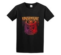 ZHIZAO Monster Magnet Hitchman Mens Fashion T Shirt Black L