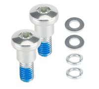 ZHIZHOUNEY 1Pair Electric Scooter Rear Wheel Fixed Bolts Screws Replacement Rear Wheel Fastening Bolts Metal Screws