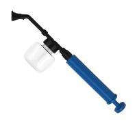 Zhjiutak Diatomite Powder Sprayer,Plastic Diatomaceous Earth Duster, Windproof Outlet Powder Applicator Dispenser Labor Saving Diatomite Duster for Yard Gardening