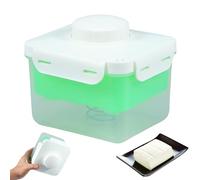 Zhjiutak Tofu Press Adjustable Vegan Large Presser with Built-in Drainage Design to Easily Remove Water from Firm and Extra Firm Tofu without Crack for Improved Taste(green)