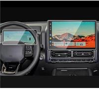 ZHjLut Compatible With Haval For H9 2024 Car Gps Navigation And Dashboard Tempered Glass Screen Film Protector Screen Protector(Dashboard AND GPS)