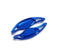ZHjLut Compatible with Kia for Stinger CK K8 2018 2019 2020 Car Steering Wheel Paddle Shifter Extension Aluminum Shift Paddle Shift Extensions(Blue)