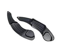 ZHjLut Compatible with Lincoln for MKC 2013-2019 Aluminum Steering Wheel Shift Paddle Shifter Extension Car Paddle Shift Extensions(Black)
