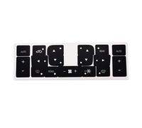 ZHjLut Compatible With Maserati For GranCabrio For Quattroporte For GranTurismo Climate Panel Button Repair Sticker A/C Control Switch Stickers