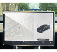 ZHjLut Compatible With Tesla For Model 3 2024 Tempered Glass Rear Display Film Protector Center Control Screen Protective Film Screen Protector(Center)