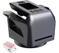 ZHJOPP Card Shuffler, Automatic Shuffler and Dealer with Display and Touch Control, Adjustable Dealing Distance and Speed (Black)