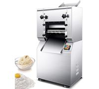 ZHJOPP Commercial Noodle Maker, 1500W Electric Dough Roller, Adjustable Width and Thickness, Suitable for Professional Fresh Noodle Making