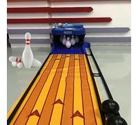 ZHJOPP Family Bowling Game, Electronic Indoor Bowling Sports Game Machine, Suitable for Parent-child Interactive Games