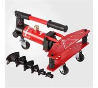 ZHJOPP Heavy-Duty Portable Manual Hydraulic Pipe Bender for Steel & Iron Tubes, Adjustable Bending Tool for DIY Projects & Professional Use
