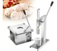 ZHJOPP Manual Bun Maker - Steamed Bun Mould - Forms Baozi The Machine - Desktop Bun Making Machine for Home and Commercial (M)