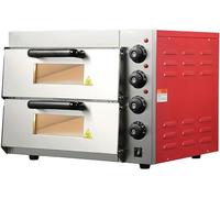 ZHJOPP Oven, Double-layer Commercial Large-capacity Multifunctional Oven, Electric Equipment, Suitable for Restaurant Kitchen Pizza Baking